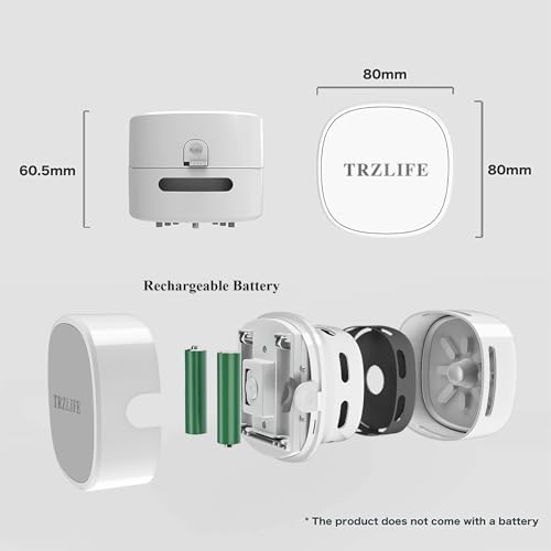 TRZLIFE USB Desk Vacuum, Office & Home Desktop Cleaner, Ideal - Product Imagery