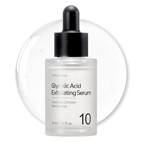 TOSOWOONG Glycolic Acid 10 AHA Exfoliating Serum for Dark - TOSOWOONG Official Imagery - 1