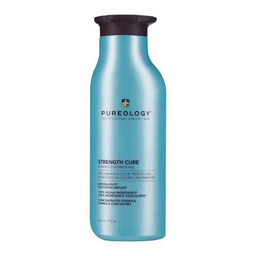 Pureology Strength Cure Shampoo Repairs Hair Seals Split - Premium Selection Official Imagery - 1
