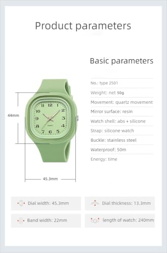 BESTKANG Unisex Quartz Watch - Product Imagery