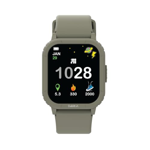 Cubitt Jr. Smartwatch Fitness Tracker, 1.75" AMOLED – Forest - Product Imagery