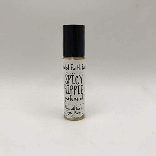 Spicy Hippie Perfume Oil Ginger and Patchouli - Product Imagery