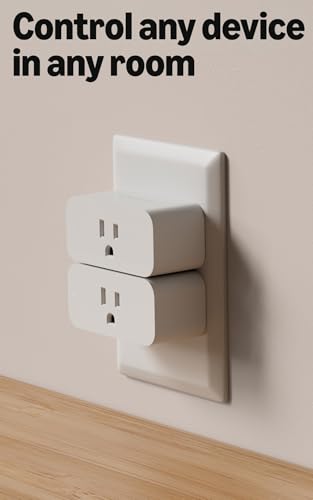 Amazon Smart Plug, Control lights and appliances when away from - Product Imagery