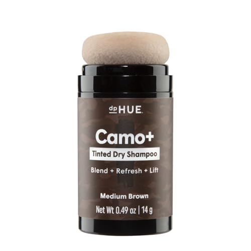 dpHUE Camo Tinted Dry Shampoo Medium Brown - dpHUE Official Imagery - 1