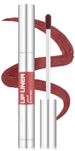 Peel Off Lip Liner Stain, Long Lasting Waterproof Lip Tattoo,...