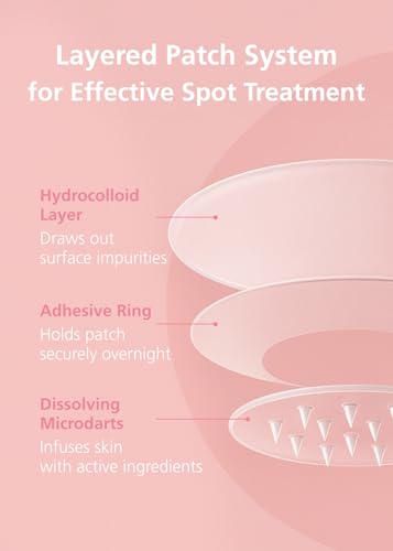 EasyDerm Real Calming Microdart Pimple Patch 4 packs(24ea) - - Product Imagery