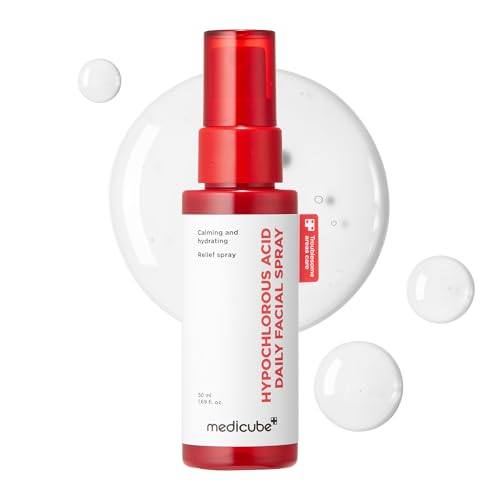medicube Power Soothing Spray with Hypochlorous Acid, 1.69 fl.oz - Product Imagery