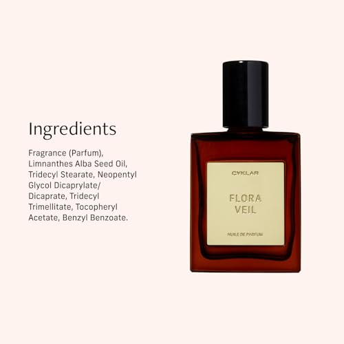 CYKLAR Perfume Oil for Skin – Flora Veil Scent – Fresh, Clean & - Product Imagery