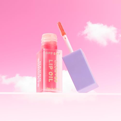 Naked Sundays SPF 50 Glow & Go Lip Oil, Watermelon, 4.5ml - Product Imagery