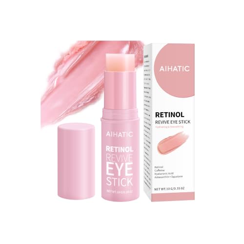 Retinol Eye Cream Balm Stick, Under Eye Cream with Caffeine & - Product Imagery