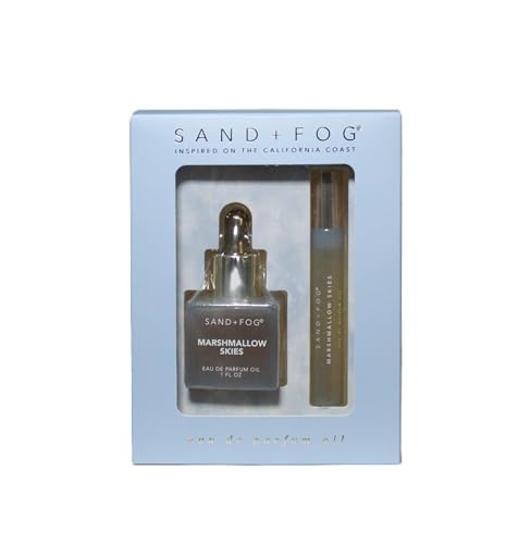Sand + Fog Marshmallow Skies Eau de Parfum Oil Set, 1 fl oz - Product Imagery