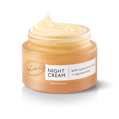UPCIRCLE Night Cream with Hyaluronic Acid Niacinamide 1 85oz - UPCIRCLE Official Imagery - 1