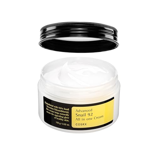 COSRX Snail Mucin 92% Face Moisturizer for Soft & Glowy Skin, - Product Imagery