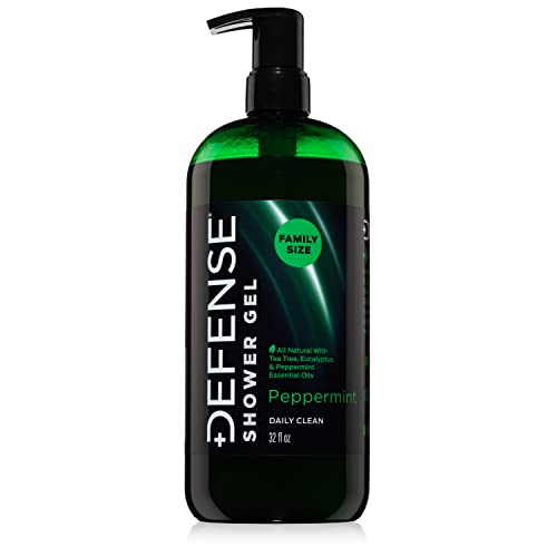 Defense Soap Peppermint Tea Tree Body Wash All Natural - Defense Soap Official Imagery - 1