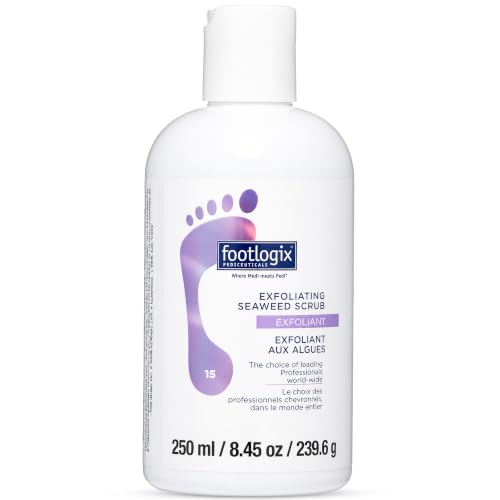 Footlogix Exfoliating Seaweed Scrub 8. , Organic Seaweed & Polished Pumice - FOOTLOGIX Official Product View 1