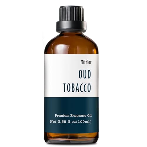 Oud Tobacco Fragrance Oil, MitFlor Single Scented Oil, Large - Product Imagery