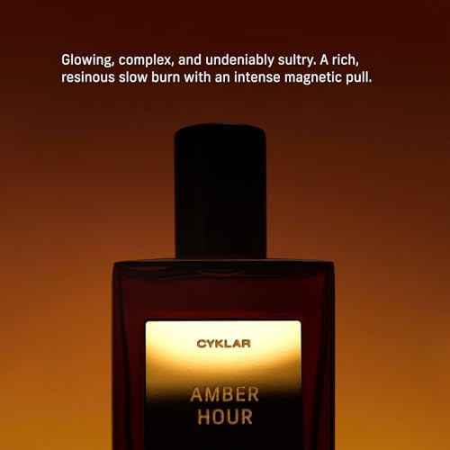CYKLAR Perfume Oil for Skin – Amber Hour Scent – Rich & Spicy - Product Imagery