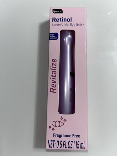 Retinol Serum Under Eye Roller, Fragrance Free, with Hyaluronic - Product Imagery