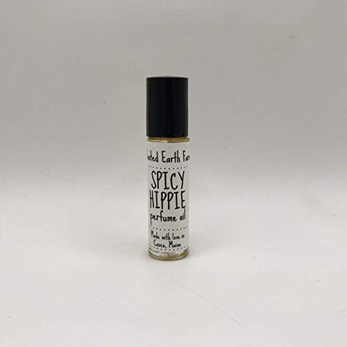 Spicy Hippie Perfume Oil Ginger and Patchouli - Product Imagery