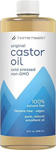 Home Health Original Castor Oil, Promotes Healthy Hair And Skin, - Product Imagery