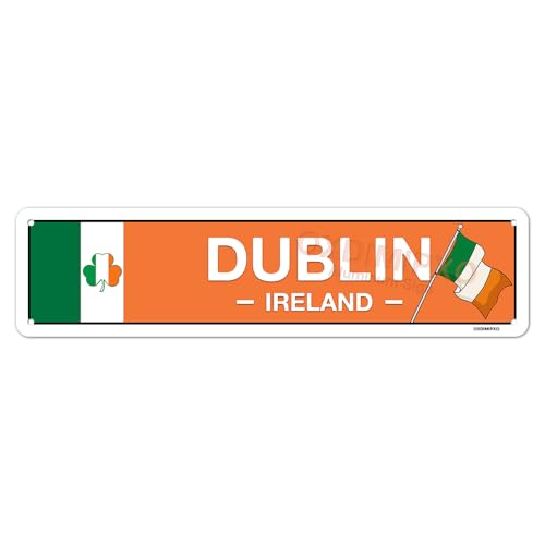 Irish Pub Decor - Dublin, Ireland, Flag, Clover, Gifts - Irish - Product Imagery