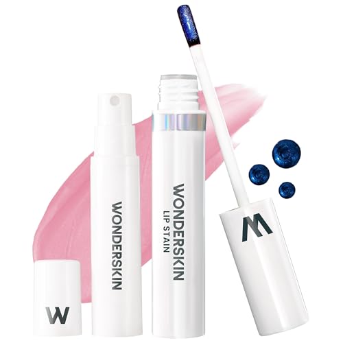 Wonderskin Lip Stain Kit – Long Lasting, Waterproof, Lip Tint...