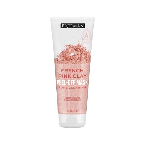 Freeman Exotic Blends French Pink Clay Peel Off Face Mask, 6 fl - Product Imagery