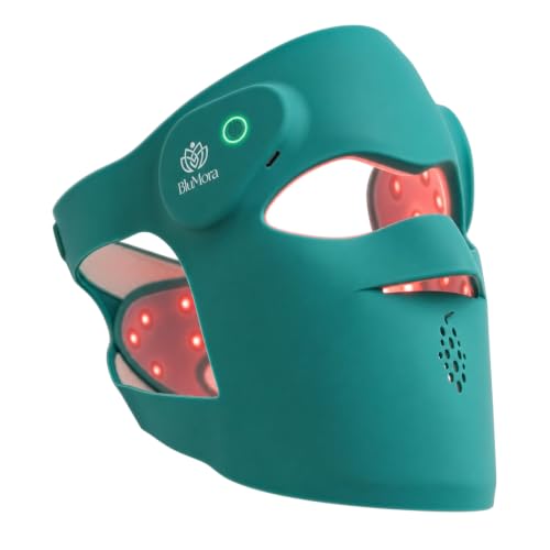 Red Light Therapy for Face Wireless LED Face Mask Light - BluMora Official Imagery - 1