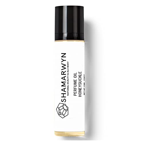 Honeysuckle Perfume Oil - Botanical Essential Oil Roll-On - Product Imagery