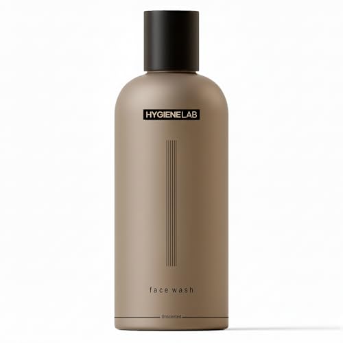 HygieneLab Face Wash EWG Verified gentle hydrating cleanser with a pump dispenser, suitable for daily facial cleansing.