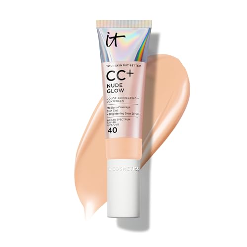 IT Cosmetics CC Cream Nude Glow Foundation with SPF 40 - Premium Selection Official Imagery - 1