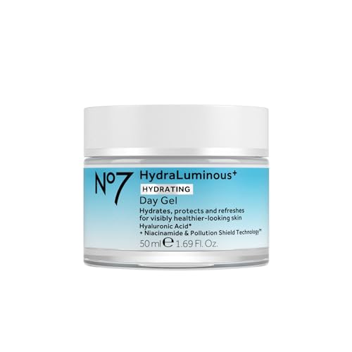 No7 HydraLuminous+ Hydrating Day Gel Moisturizer, 1.69 Fl Oz - No7 Official Product View 1
