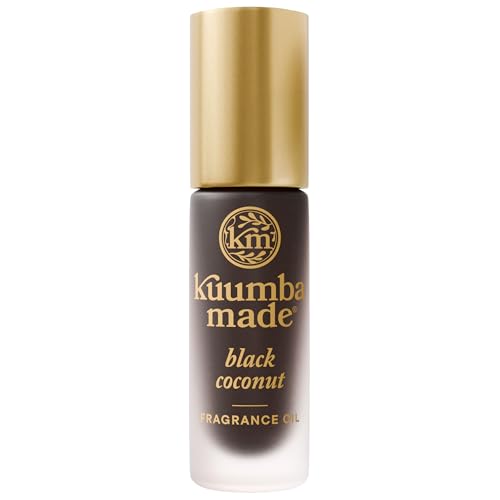 Kuumba Made Black Coconut Fragrance Oil, Roll-On, Alcohol-Free, - Product Imagery