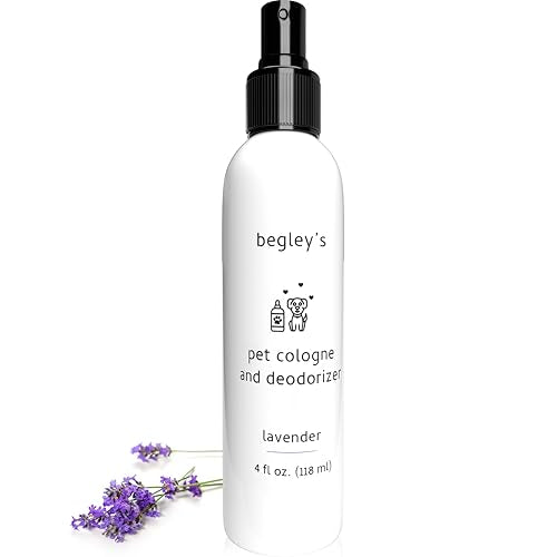 Begley's Pet Cologne and Deodorizer - Premium Essential Oil Dog - Product Imagery