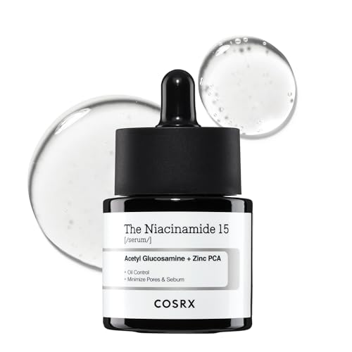 COSRX 15% Niacinamide Face Serum, 0.67 fl oz, Pore Minimizer Seru - Product Imagery