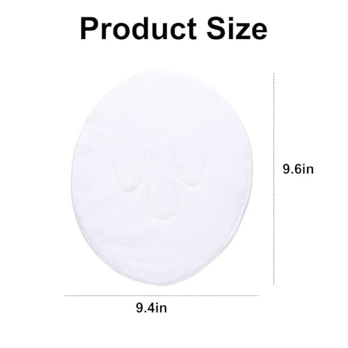 2Pcs Face Towel, Reusable Face Towel，Mask Cold Hot Compress - Product Imagery