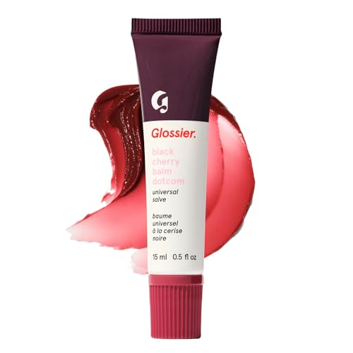 Glossier Balm Dotcom Lip Balm & Universal Salve, Black Cherry Burgundy Tint - Glossier Official Product View 1