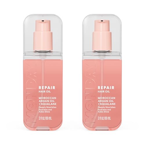 MONDAY HAIRCARE REPAIR Hair Oil with Moroccan Argan Oil & Squalane – , Deeply - MONDAY HAIRCARE Official Product View 1
