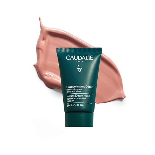 Caudalie Instant Detox Mask Pore Minimizing Pink Clay Face - Premium Selection Official Imagery - 1