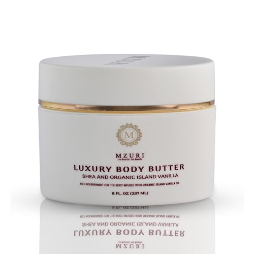 MZURI Body Butter Whipped Shea and Island Vanilla Blend Fast - MZURI Official Imagery - 1