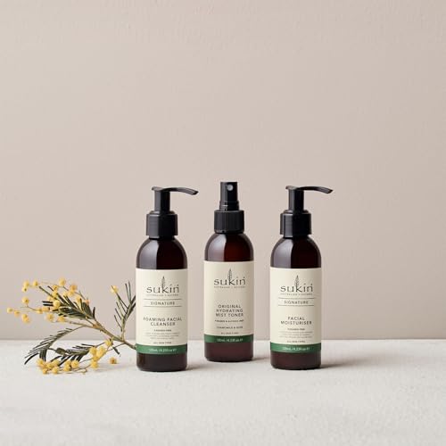 Sukin Signature Skin Care Gift Set – Foaming Facial Cleanser, - Product Imagery