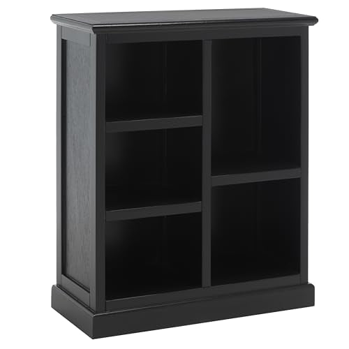 SAFAVIEH Furniture - Maralah 5-Shelf Storage Unit - Black - - Product Imagery