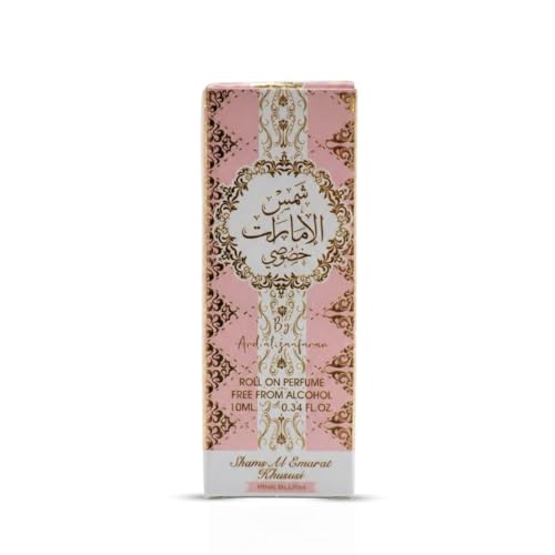 Ard al Zaafaran Pink Blush Shams Al Emarat Khususi Roll-On - Product Imagery