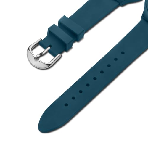 Letoff Silicone Band Metal case Watch for Women/Men, Roman - Product Imagery