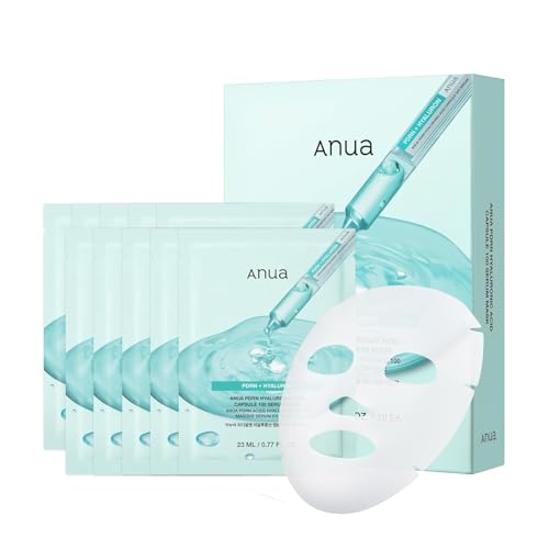 Anua PDRN Hyaluronic Acid Capsule 100 Serum Mask, 10ea - ANUA Official Product View 1