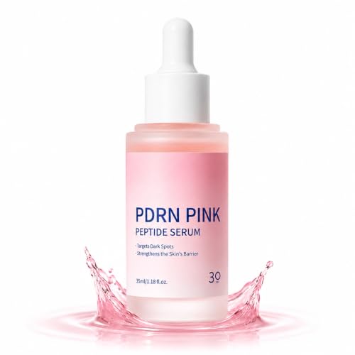 PDRN Serum, Pink Peptide Face Serum with Silk Peptide Complex - Product Imagery