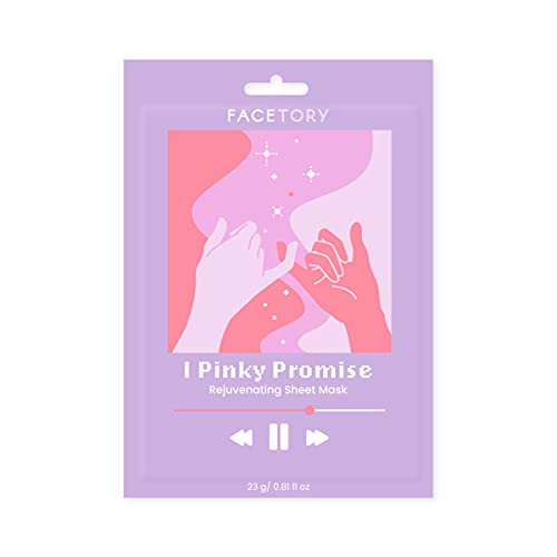 FACETORY I Pinky Promise, Korean Beetroot Face Mask, Radiant - Product Imagery
