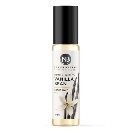 NaturoBliss Vanilla Perfume, Fragrance Oil Roll On 10 ml - Product Imagery