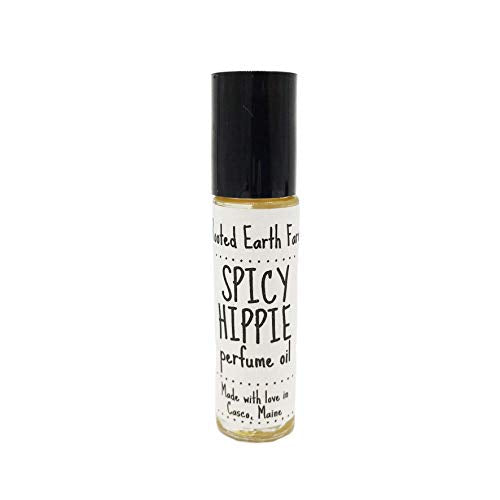 Spicy Hippie Perfume Oil Ginger and Patchouli - Product Imagery