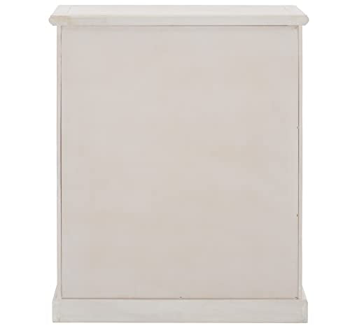 SAFAVIEH Furniture - Maralah 5-Shelf Storage Unit - White Washed - Product Imagery